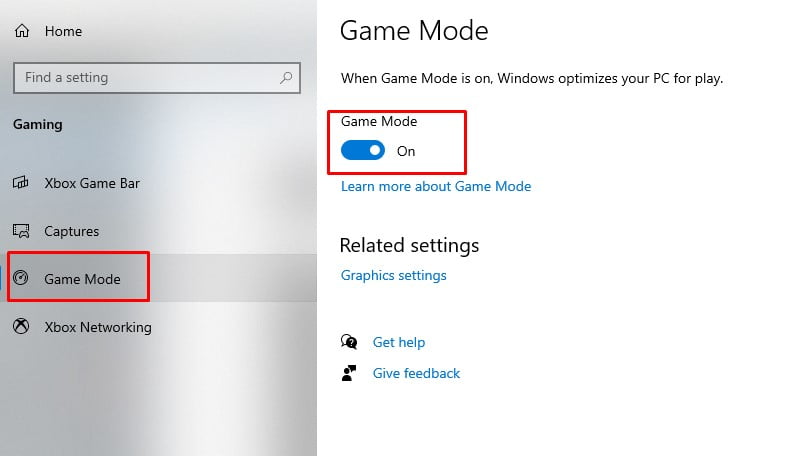 How To Enable Game Mode In Windows 10