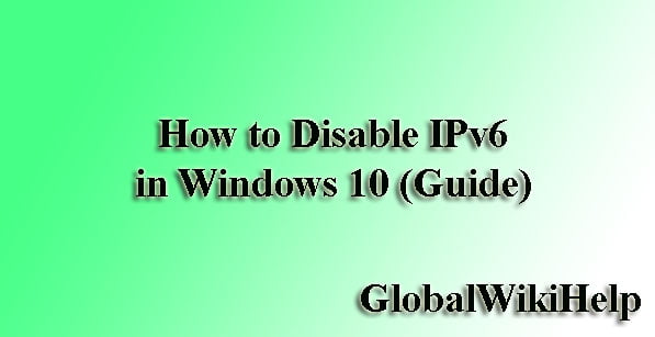 How to Disable IPv6
