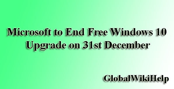 End Free Windows 10