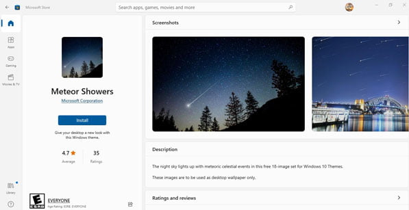 Meteor Showers