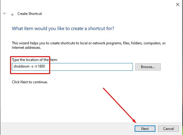 shutdown Shortcut
