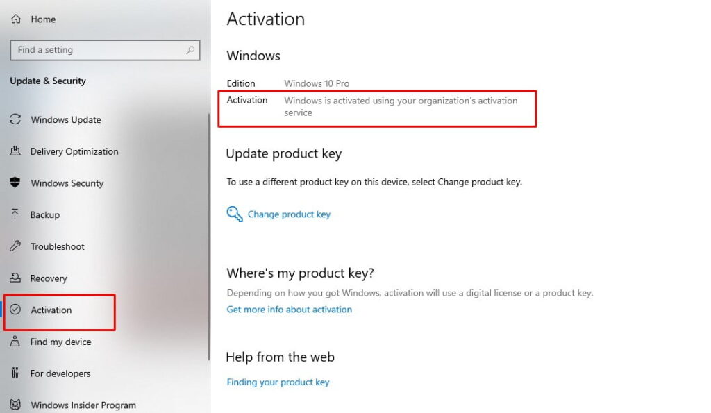 Windows 10 Is Activated
