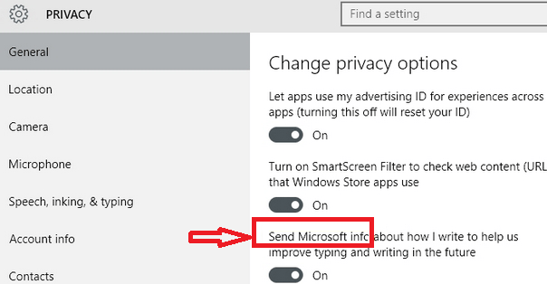 Privacy Info