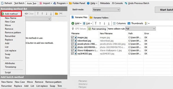 Batch Rename Advanced Renamer 2
