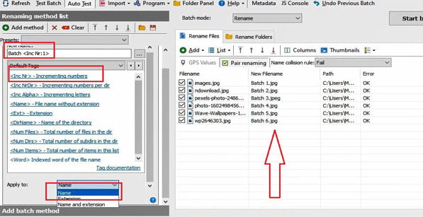 Batch Rename Advanced Renamer 3